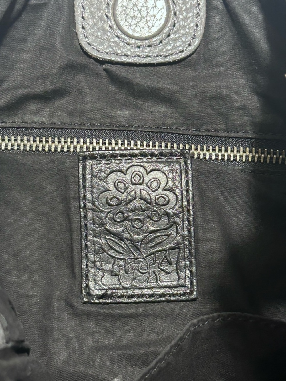 Lucky Brand Francoise Pebbled Leather Woven Strap Shoulder Bag - Picture 10 of 12